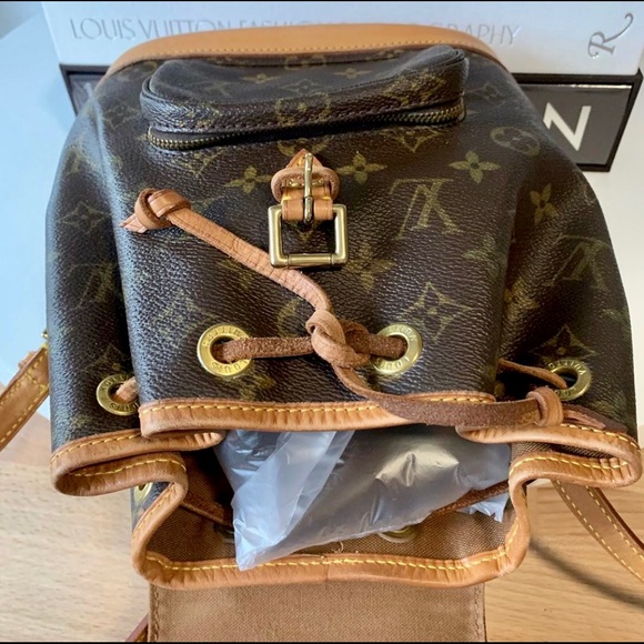 RARE Louis Vuitton Montsouris Mini PM backpack! - Picture 7 of 8